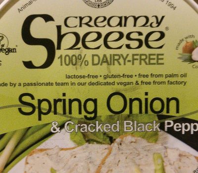 Creamy Sheese spring onion & cracked black pepper - 5034795000292