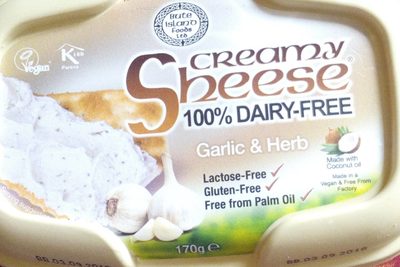 Creamy cheese 100% dairy-free - 5034795001152