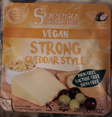 Vegan Strong Cheddar Style - 5034795002272