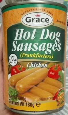 Hot dog sausages - 5035139217734