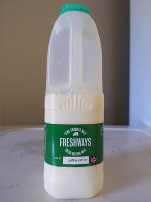 Semi-Skimmed Fresh British Milk - 5035230100058