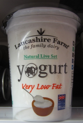 Very Low Fat Natural Yogurt - 5035251000139
