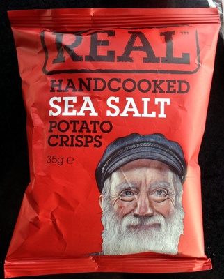 Handcooked Sea Salt potato crisps - 5035336000016