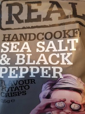 Handcooked Sea Salt & black peper - 5035336003109