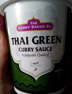 Thai green curry sauce - 5037595000417