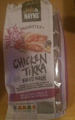 Chicken tikka filled naan - 5038794000024