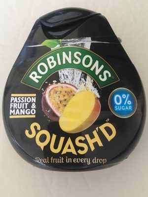 Robinsons Squash'd Passion & Mango No Added Sugar - 50413652