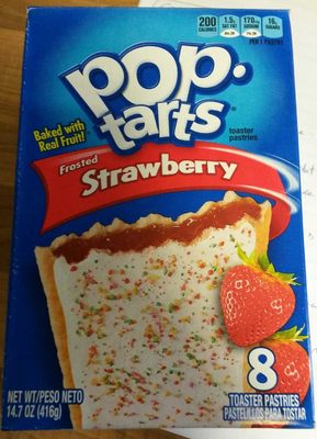 Pop Tarts Frosted Strawberry Sensation 8 x - 5050083174469