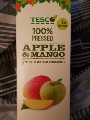 Tesco Apple And Mango Juice Not From Concentrate 1 Litre - 5050179701906