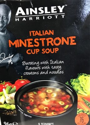 Italian minestrone cup soup - 5050665009042