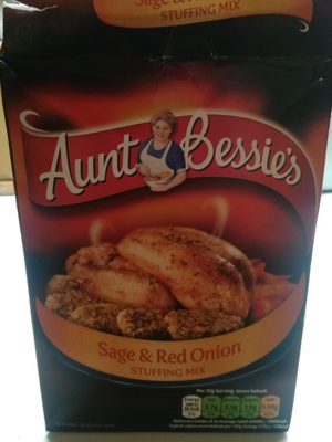 Aunt bessies sage and red onion stuffing mix - 5050665022867