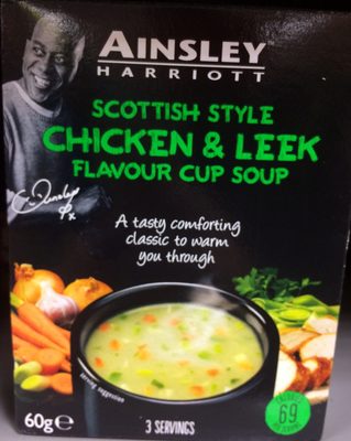 Scottish style chicken & leek flavour cuup soup - 5050665028357