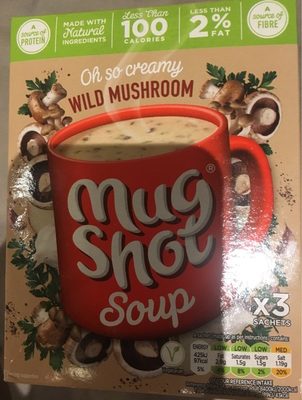 Mug shot soup - wild mushroom - 5050665041202