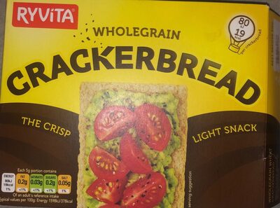 Ryvita Wholegrain Crackerbread - 5050974000655