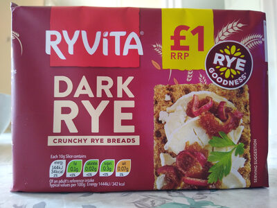 Ryvita dark rye - 5050974500919