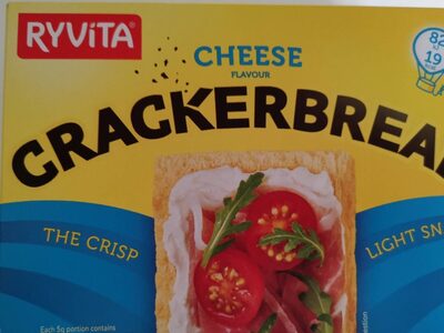 Ryvita cheese flavour crackerbread - 5050974502272