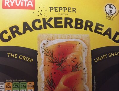 Pepper Crackerbread - 5050974502296