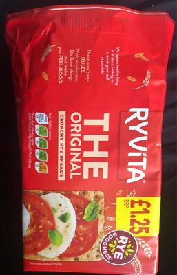 RYVITA crunchy rye breads - 5050974506218