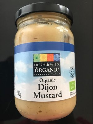 Organic dijon mustard - 5051246070611