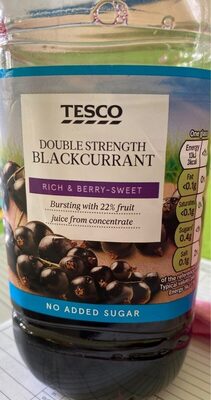Double strength blackcurrant - 5051622748721