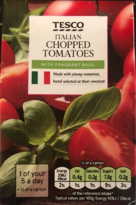 Italian Chopped tomatoes - 5051790657825