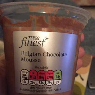 Belgian Chocolate Mousse - 5051898252960
