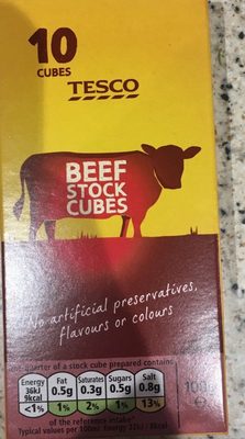 Beef stock cubes - 5051898664084
