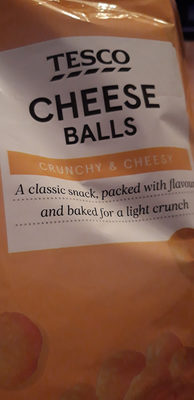 Tesco Cheese Balls Snacks 300G - 5051898873684