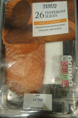 26 Pepperoni Slices - 5052004649513