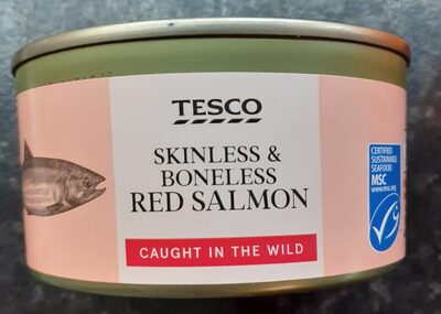 Skinless & boneless red salmon - 5052109944339