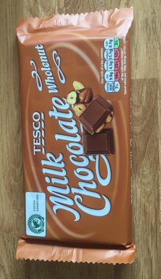 Milk chocolate wholenuts - 5052109944513
