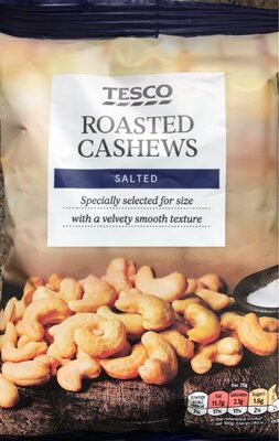 Roasted cashews - 5052320439744