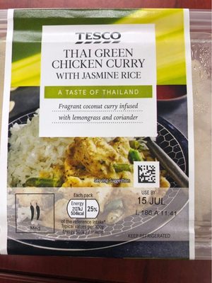 Thai green chicken curry - 5052909089612