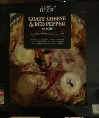 Goat chesse pepper quiche - 5052909615651