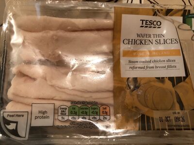 Wafer thin chicken slices - 5052909650027