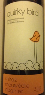 Quirky Bird shiraz mourvèdre viogner - 5052910080790