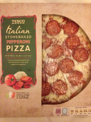 Italian stonebacked pepperoni pizza - 5052910124449