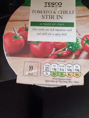 Tomato & Chilli Stir In - 5052910834164