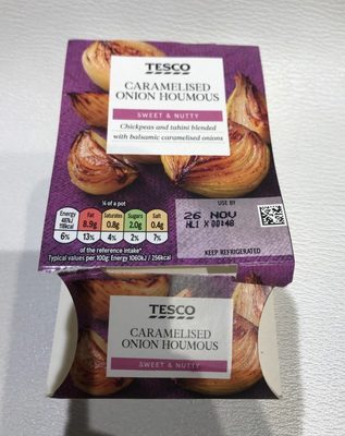 Caramelised onion houmous - 5053526261702