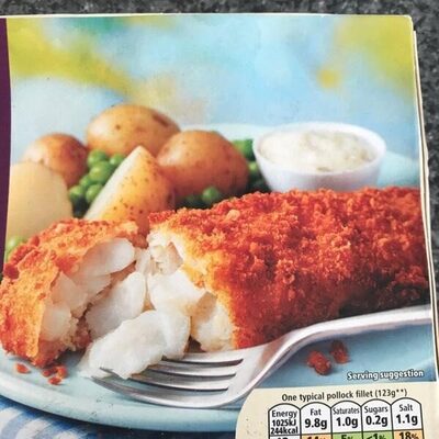 Crispy breaded Pollock Portions - 5053526801168