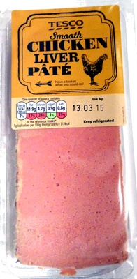 smooth chicken liver pâté - 5053526848507