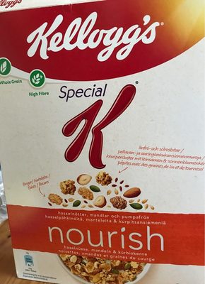 Special K Nourish Noisettes, Amandes et Graines de Courge - 5053827155212