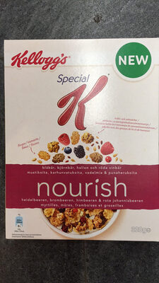 Special K nourish myrtilles mûres framboises et groseilles - 5053827155267