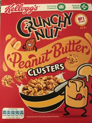 Kellogg's Crunchy Nut Peanut Butter Clusters - 5053827166058