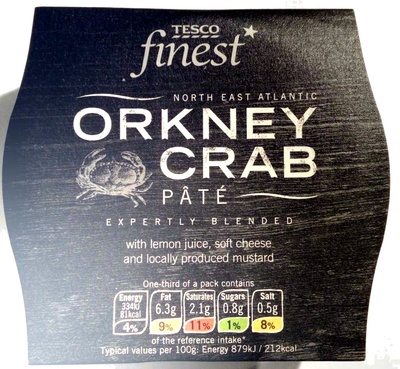 orkney crab pate - 5053947059803