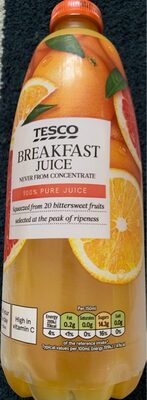 Tesco breakfast juice - 5053947598722