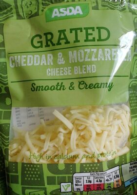 Grated cheddar & mozzarella - 5054070275658