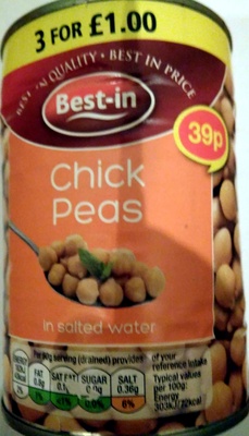 chick peas - 5054073002756