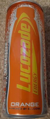 Lucozade, energy, sparkling orange glucose drink, orange - 5054267001336