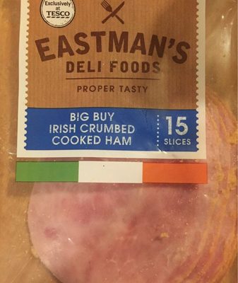 Irish crumbed cooked ham - 5054269137293